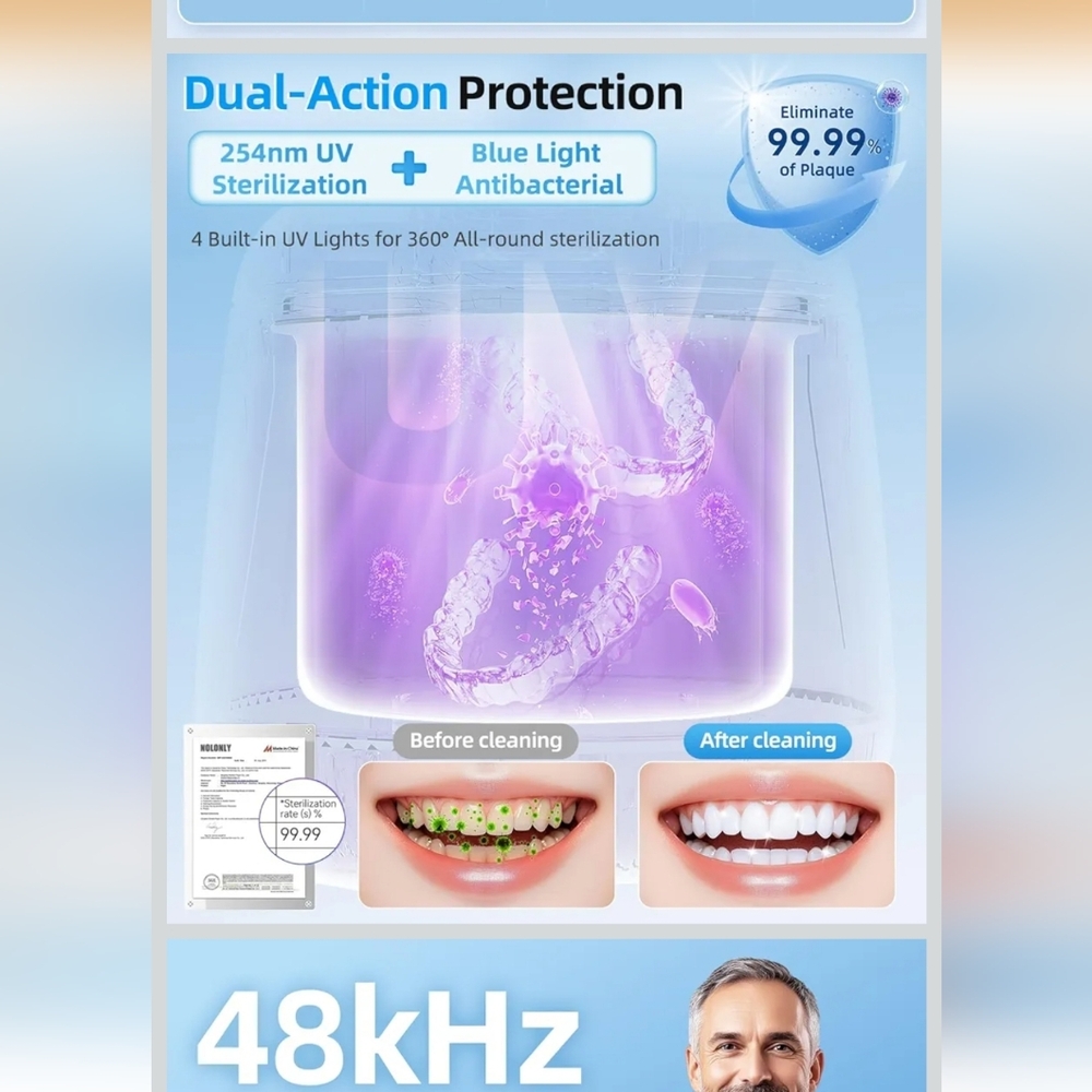 Ultrasonic Retainer Cleaner - Picture 3 of 5